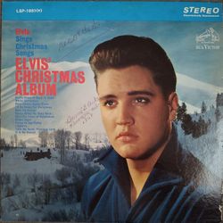 Elvis Christmas Album LSP-1951(e) Vinyl LP