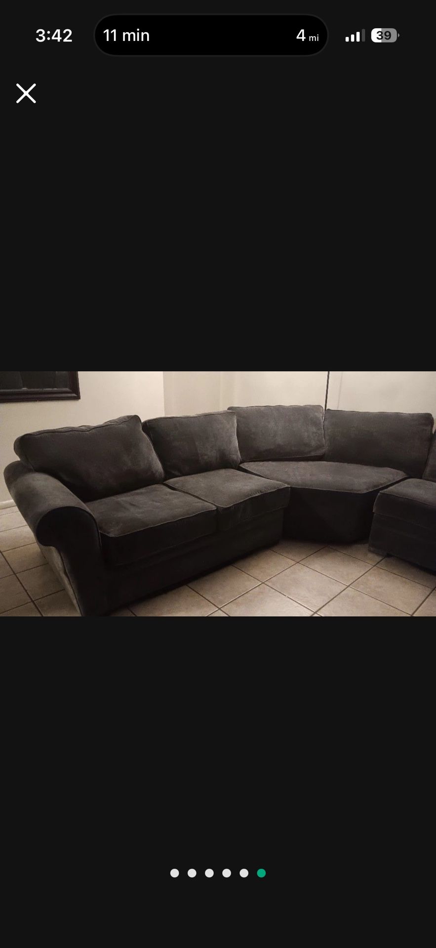 Sectional couch