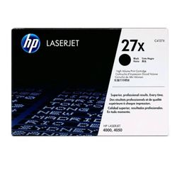 An Original, Genuine Brand-New HP 27X Black LaserJet Toner Cartridge (C4127X)