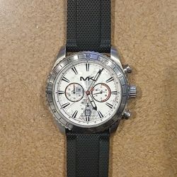 Michael Kors Richardson Men's Stainless and Silicone Watch