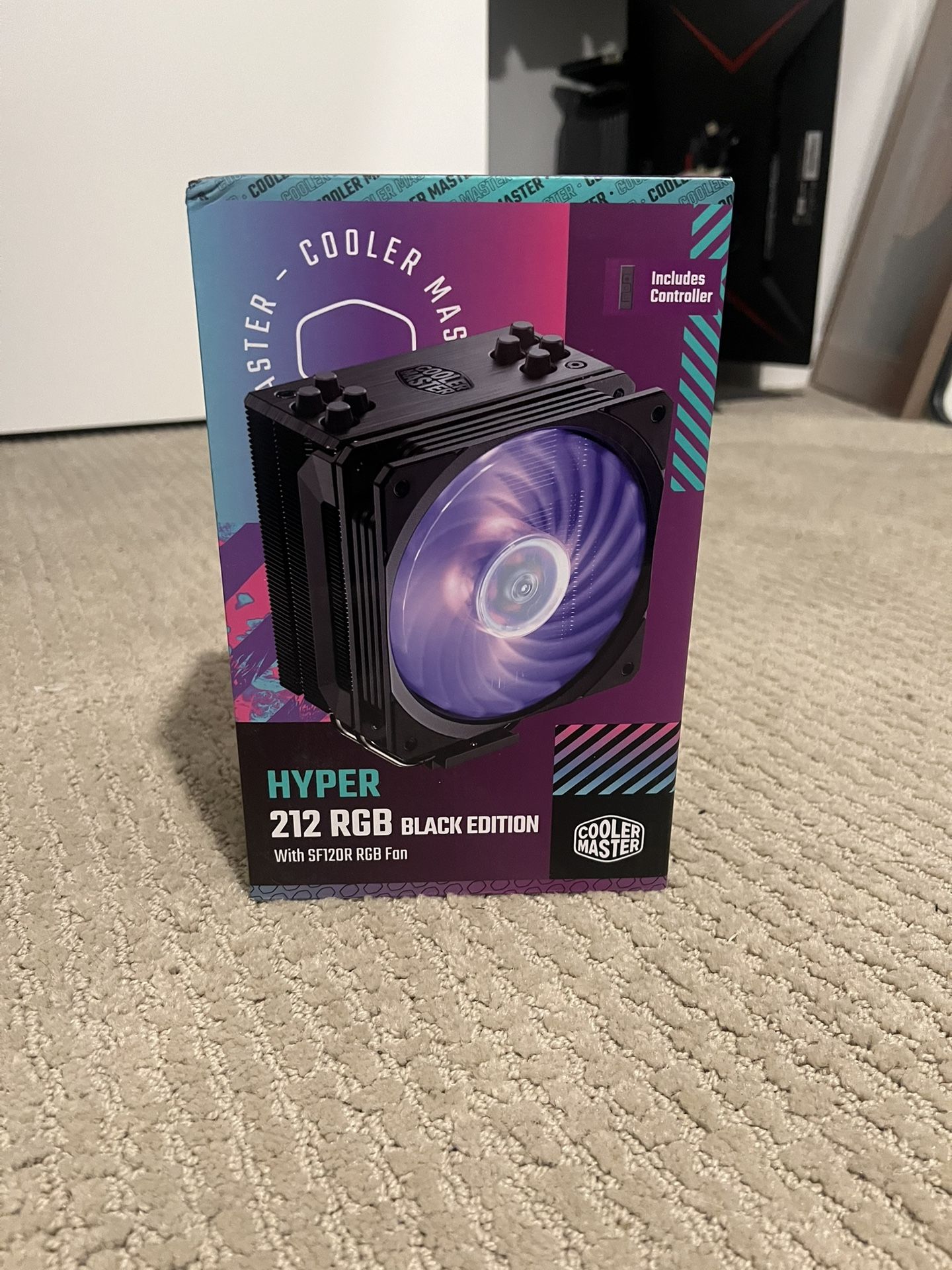 Cooler master Hyper 212RGB Black Edition CPU Cooler