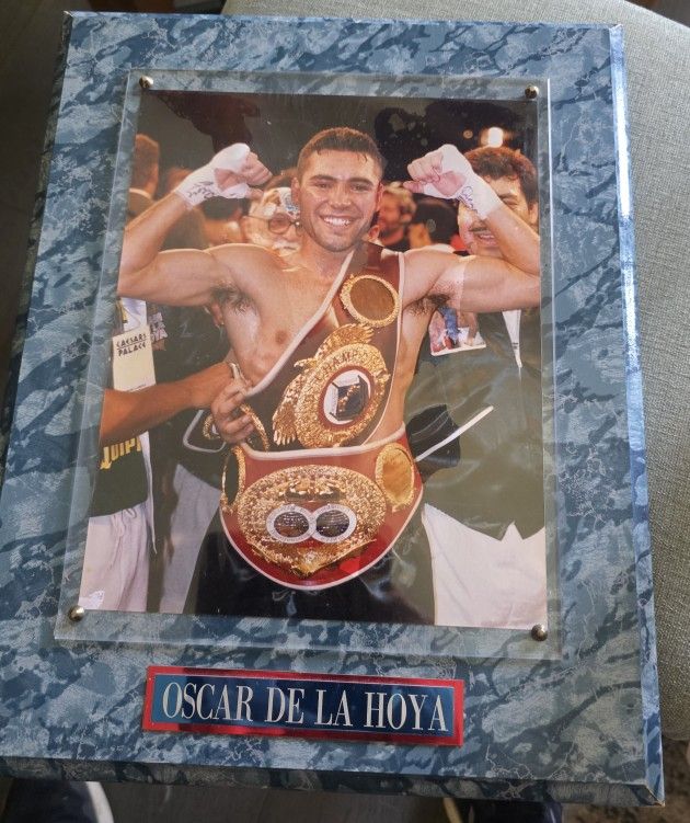 Oscar De La Hoya Poster Large, 15x12 in