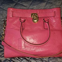 Large Pink Michael Kors Purse