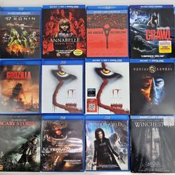 Horror, Thriller Blu-Ray Movies