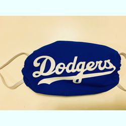 Dodgers face mask