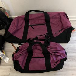 Luggage LL Bean Rolling Duffle And Carry On