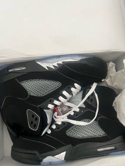 Jordan 5 black metallic size 9