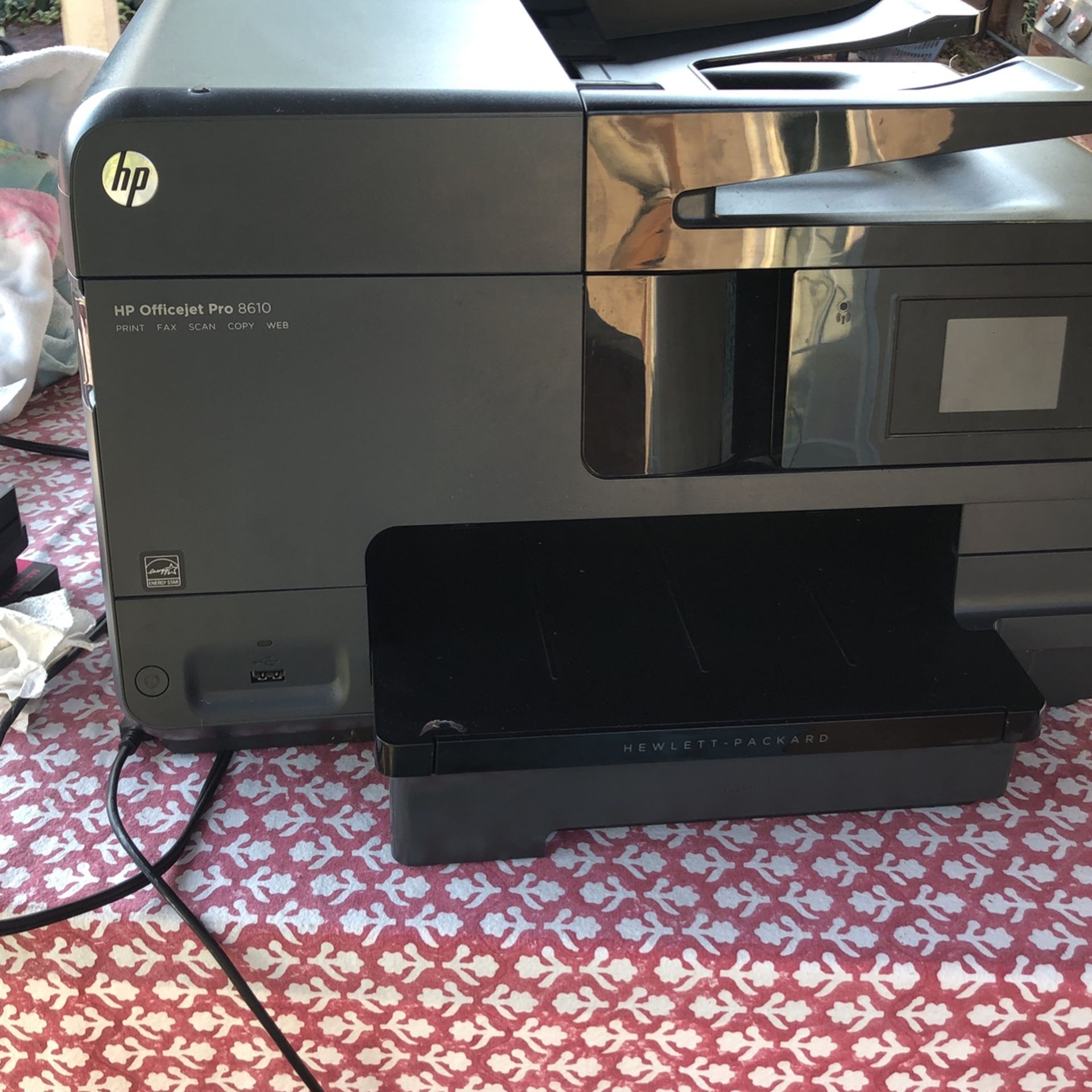 HP Officejet Pro 8625 e-All-in-One Printer - Black