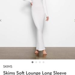 SKIMS Soft Lounge Long Sleeve Dress