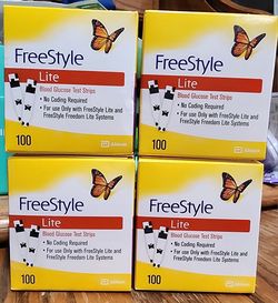 Freestyle Light Blood Glucose Test Strips NIB