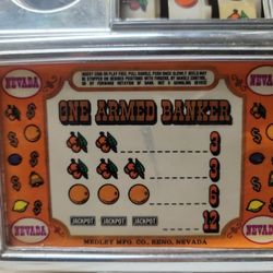 Vintage Mini Slot Machine 