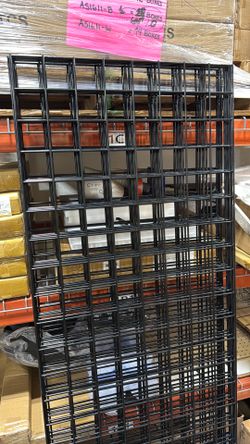 Gridwall panels 2x6 black color