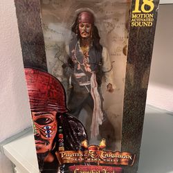 Pirates Of The Caribbean Cannibal Jack 18in Action Figure Collectible 