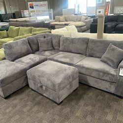 Super Soft Reversible Sectional 