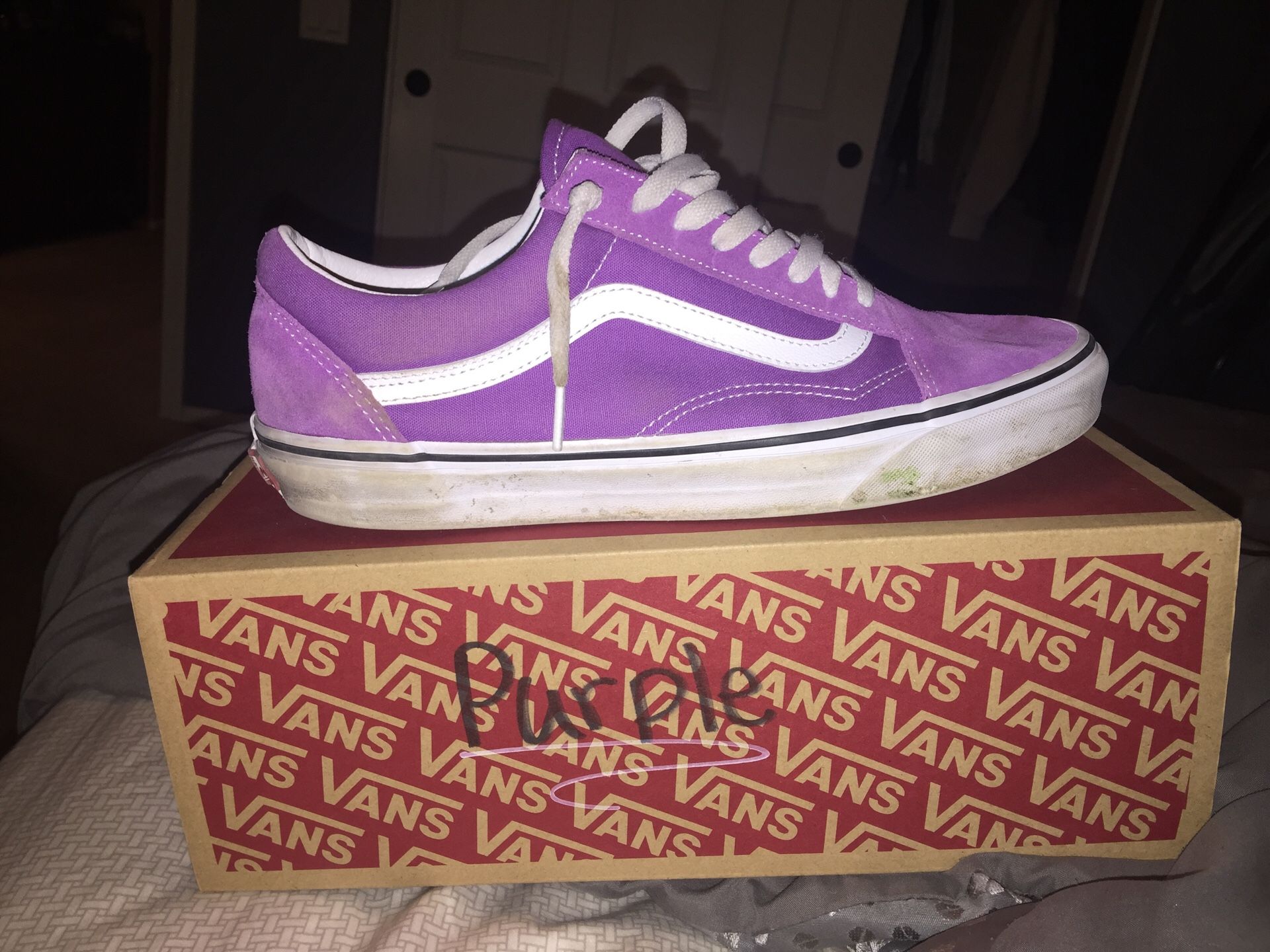 Purple Old Skool Vans