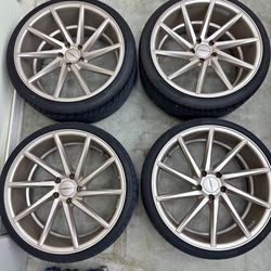 20” Vossen Forged Rims W New Tires $1000