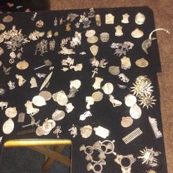 250 + Pewter Pieces 