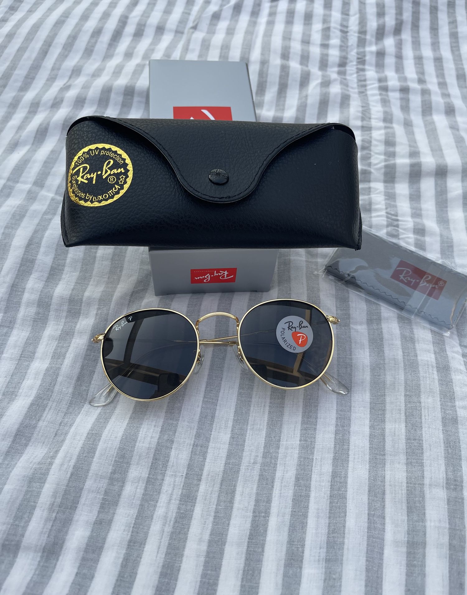 Polarized Lenses Unisex Sunglasses Round 3447