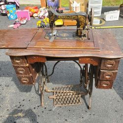 Antique sewing machine