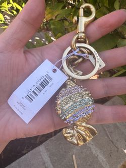 coach candy bag charm