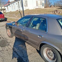 Crown Victoria, sedan, tan