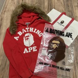 A Bathing Ape Hoodie Zip up Size XS