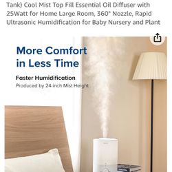 Humidifier And Essential Oil Duffuser