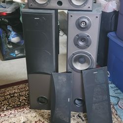 Sony Tower Speakers
