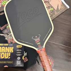 Bread & Butter BNB Loco Hybrid Carbon Fiber foam gen 4 PickleBall Paddle