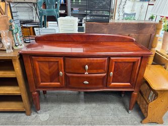 Sideboard Console Table with Drawers and Cabinet Storage