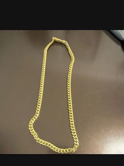 Jaxxon 5 mm gold chain Cuban