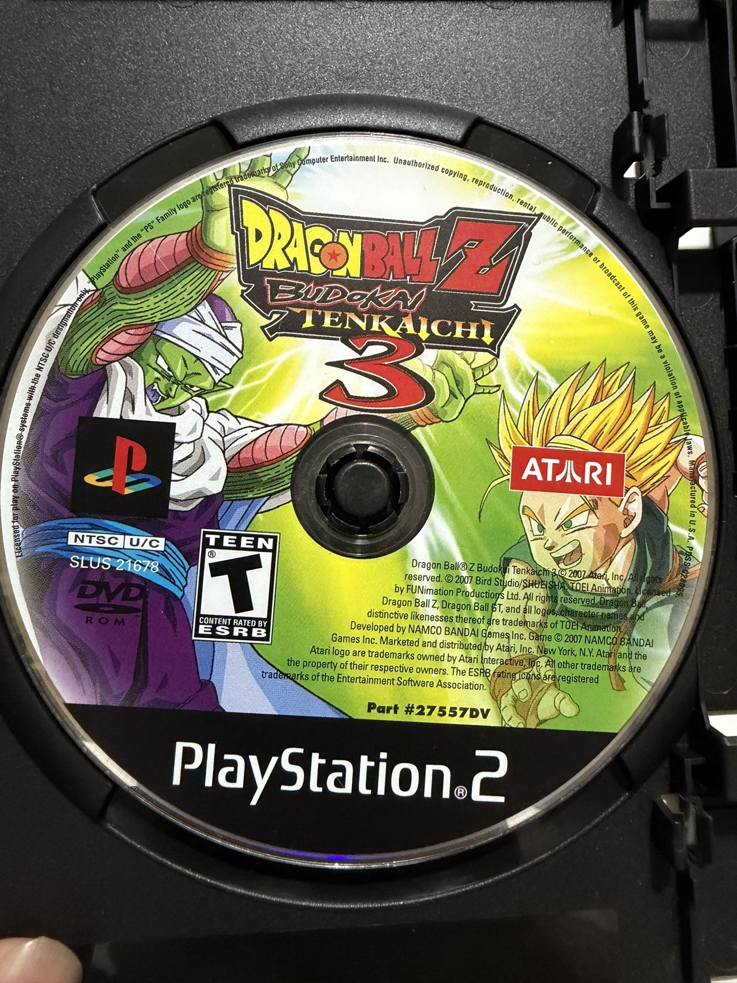 Dragon Ball Z Budokai Tenkaichi 3 Ps2