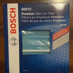 BOSCH 6057C HEPA Premium Cabin Air Filter