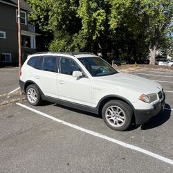 BMW X3 2.5 FOR SALE FOR PARTS 