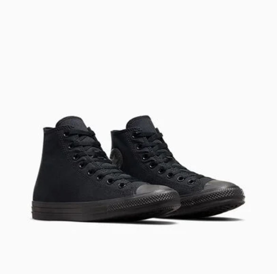 Converse High Top Sneakers Chuck Taylor All Star Canvas Shoes Unisex women’s 6 black