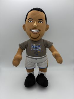 Stephen Curry Bleacher Creature Plush Golden State Warriors NBA Champs