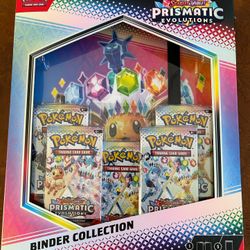 Pokémon Prismatic Evolutions Binder Collection