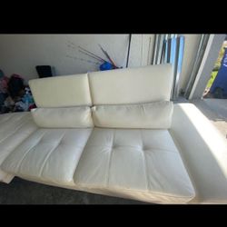 White Sofa And Love Seat