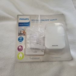 Phillips Wireless On/Off Switch With Remote 