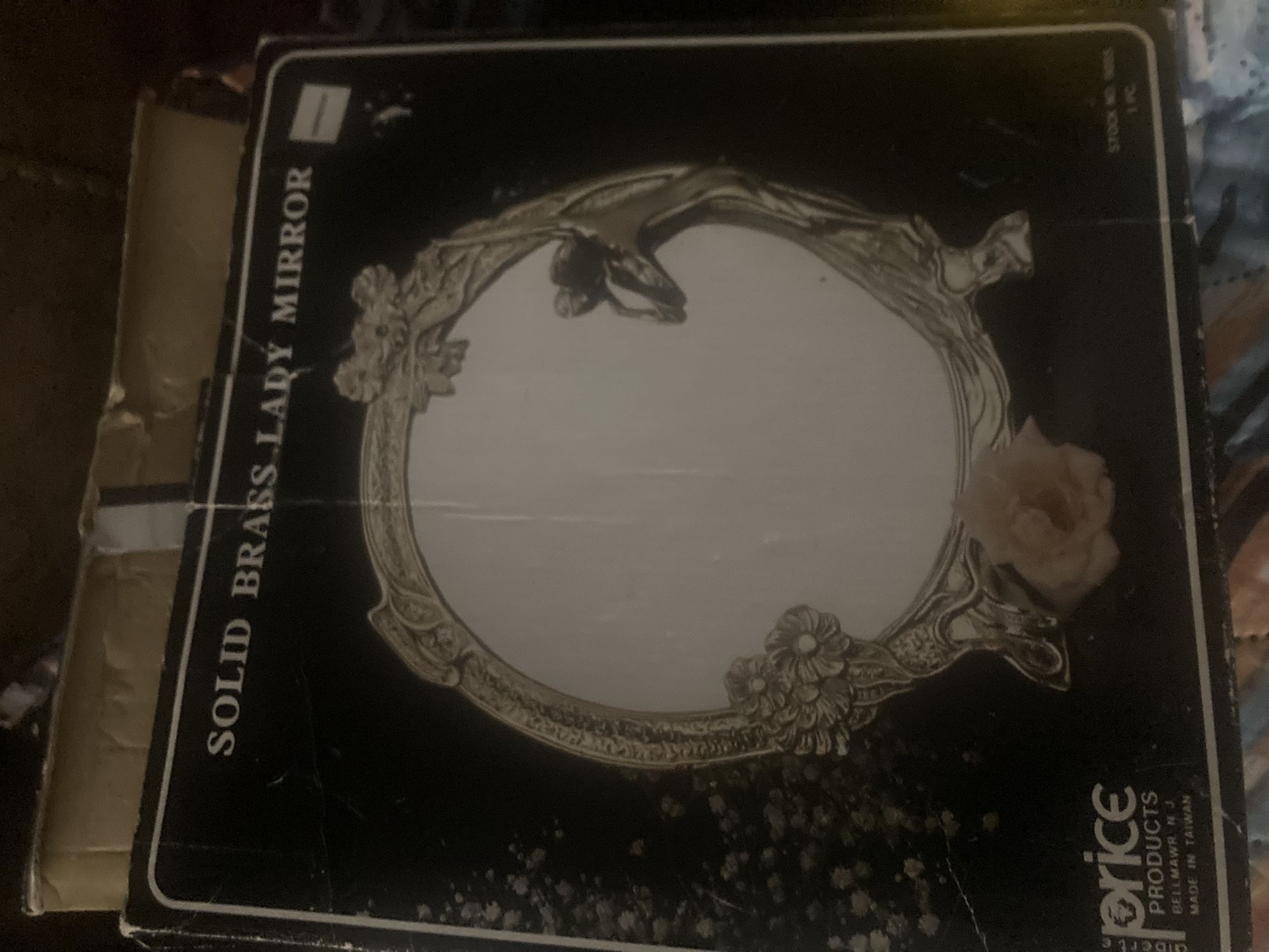 Brass Mirror