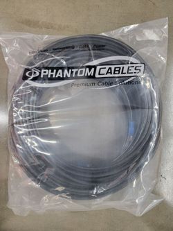 Cat6 150ft Ethernet Black Premium Cable . Copper core. Not CCA.