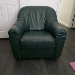 Italian Leather Chair
