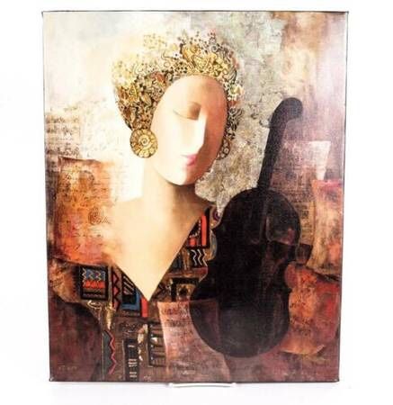 ARBE BERBERYAN "Violin Dream" Signed Ltd. Edition Giclee on Canvas