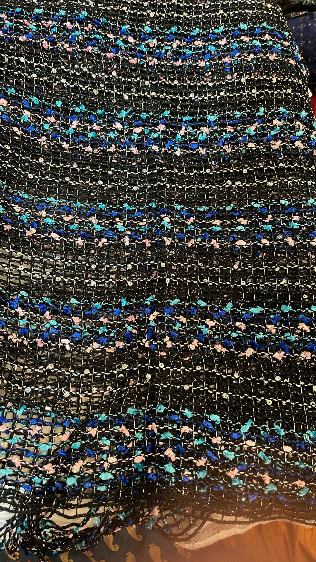 Handmade Black Scarf