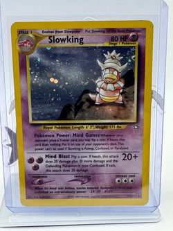 Slowking Holo Rare Pokémon Card 14/111