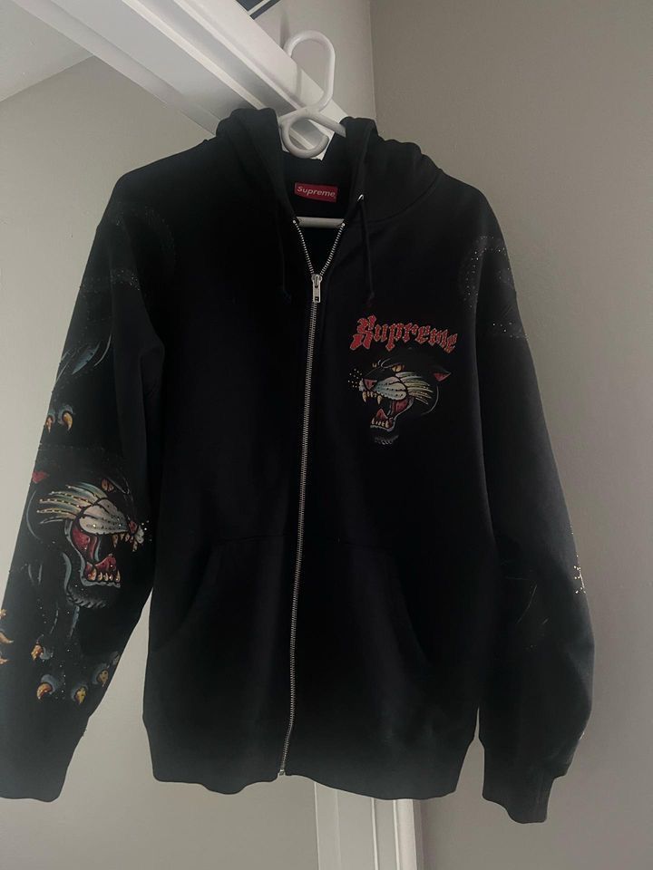 Supreme Panther Zip Up Hooded Sweatshirt for Sale in Grand Terrace