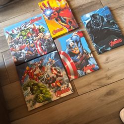 Avengers Room Decor Canvas 