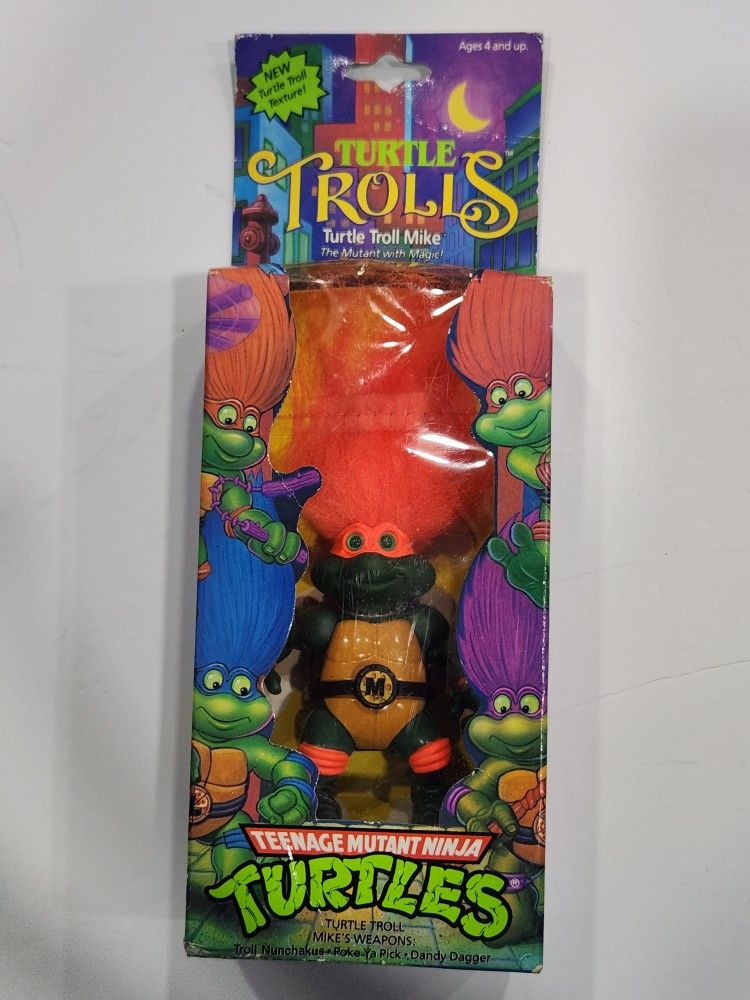 Vintage Teenage Mutant Ninja Turtles Troll