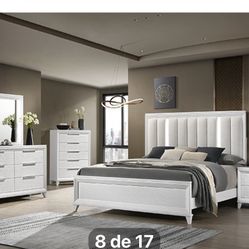 Bedroom Set Queen 4 Pc  😍