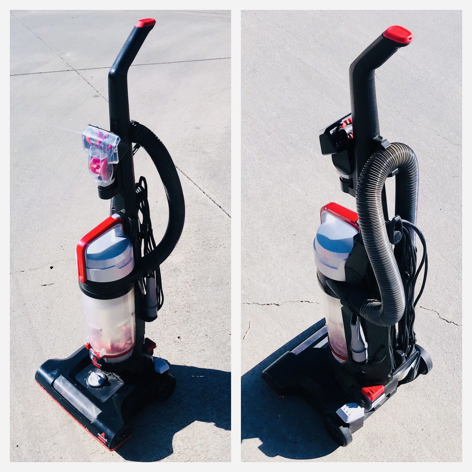 BISSELL PowerForce Helix Turbo Bagless Upright Vacuum, 2190